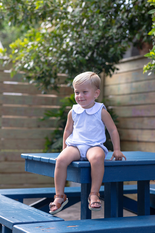 Hayden Bubble- Light Blue Stripe