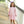 Katherine Dress- Light Pink Stripe/Lavender