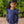 Laura Ruffle Pullover- Navy