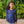 Laura Ruffle Pullover- Navy