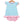 Mary Margaret Diaper Set- Mint Stripe/Light Pink