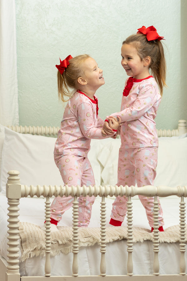Milk & Cookies Ruffle Lounge Set