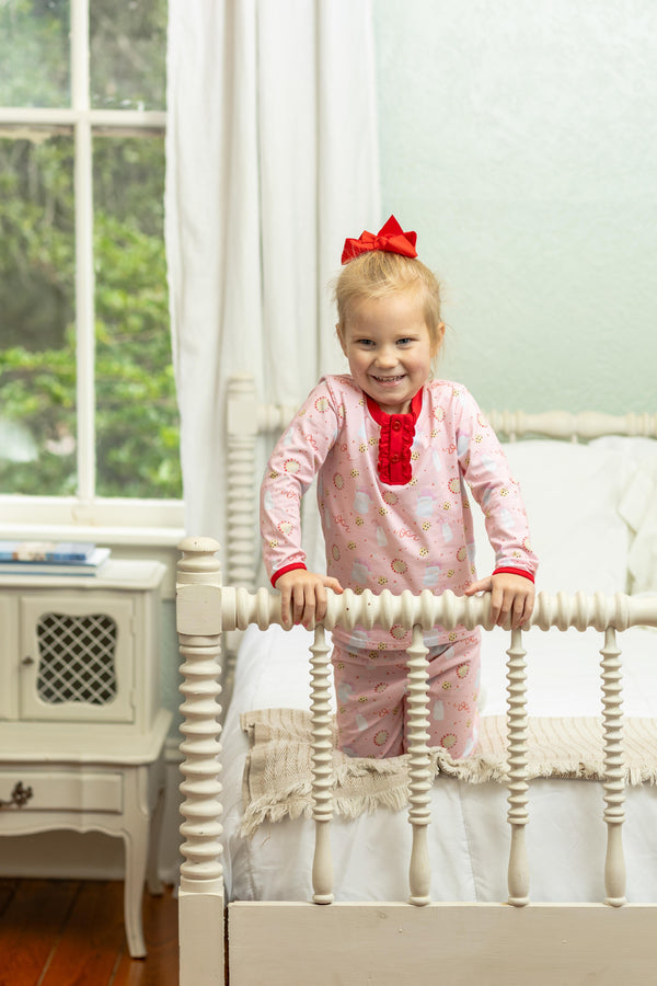 Milk & Cookies Ruffle Lounge Set