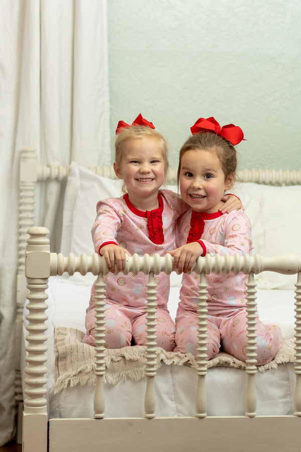 Milk & Cookies Ruffle Lounge Set