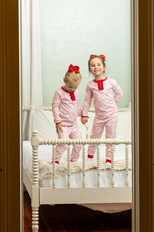Milk & Cookies Ruffle Lounge Set