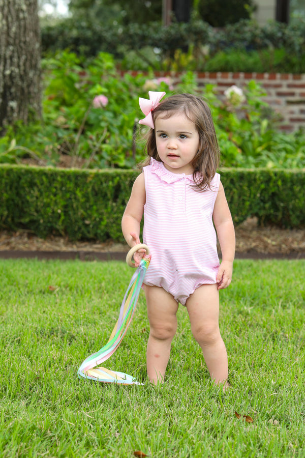 Nora Bubble- Light Pink Stripe