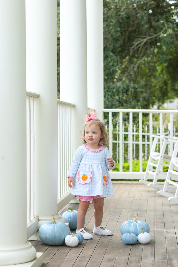 Pumpkin LS Bloomer Set