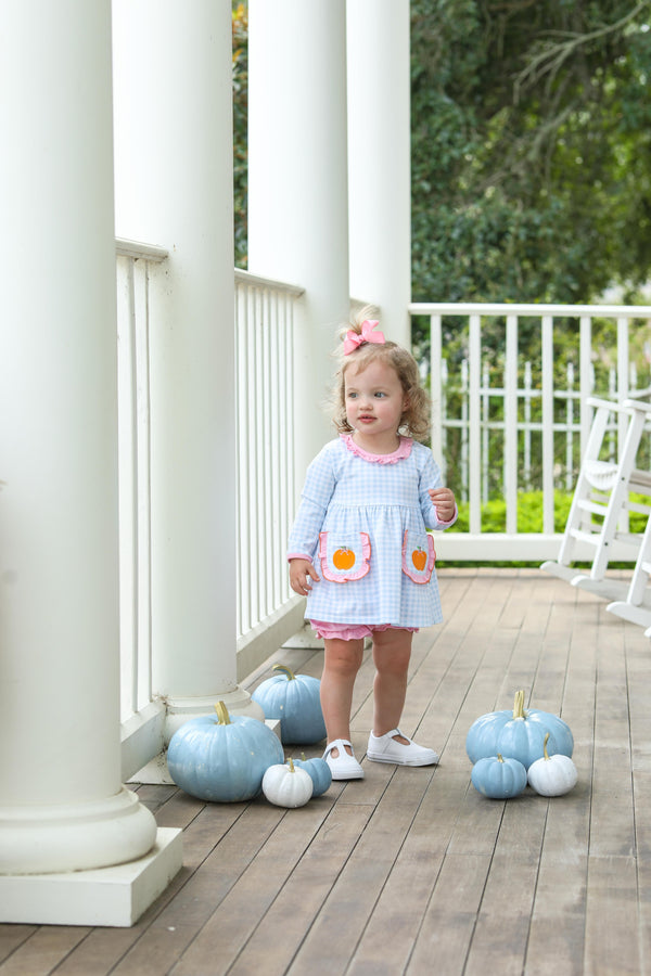 Pumpkin LS Bloomer Set