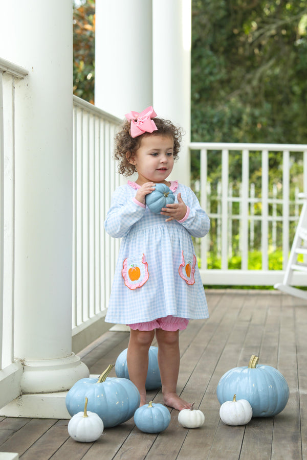 Pumpkin LS Bloomer Set