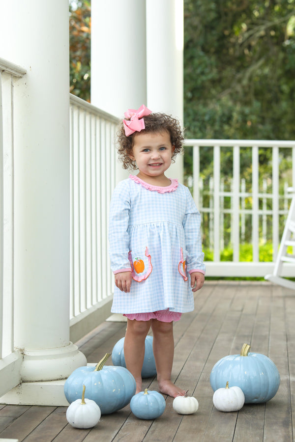 Pumpkin LS Bloomer Set