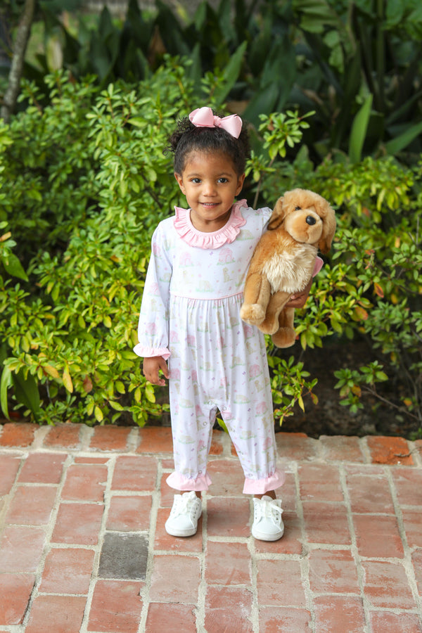 Puppy Pals Ruffle Romper