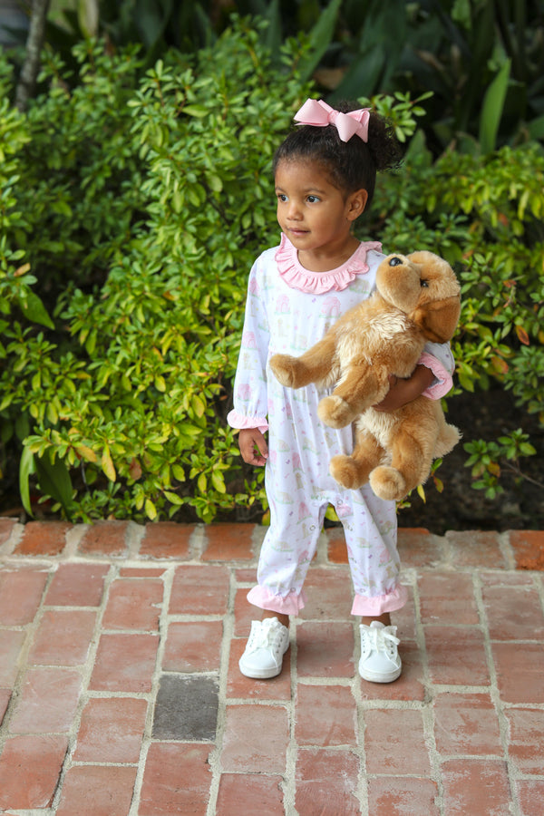 Puppy Pals Ruffle Romper