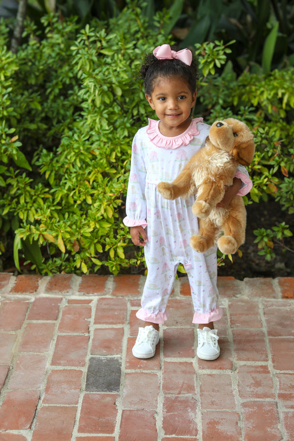 Puppy Pals Ruffle Romper