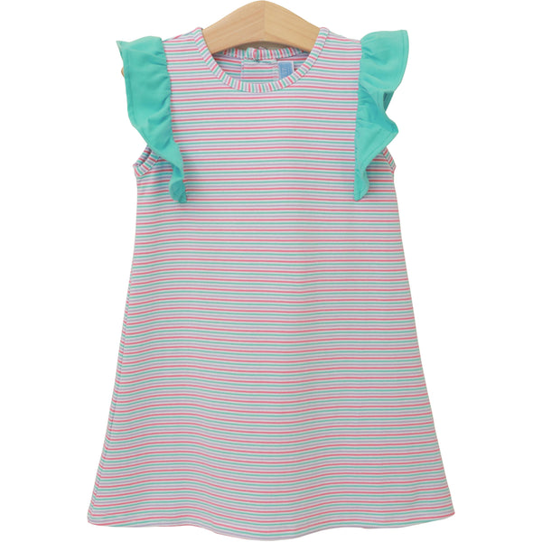 Ruby Dress- Multi Stripe