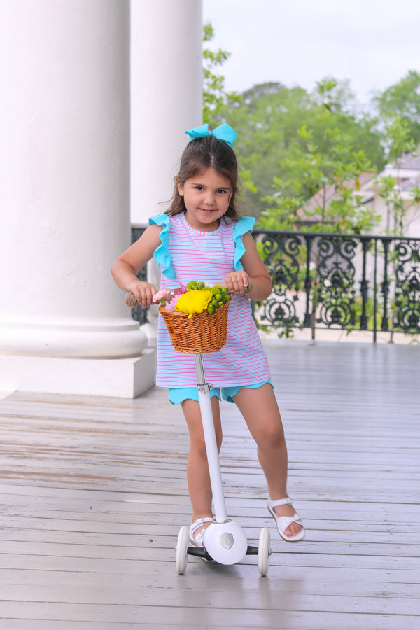 Ruby Short Set- Multi Stripe