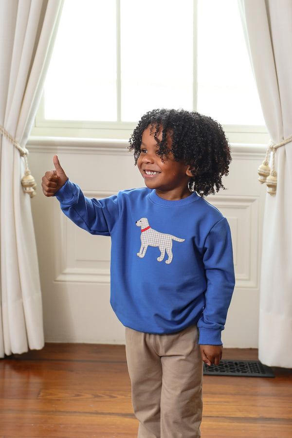 French Terry Pullover- Dog