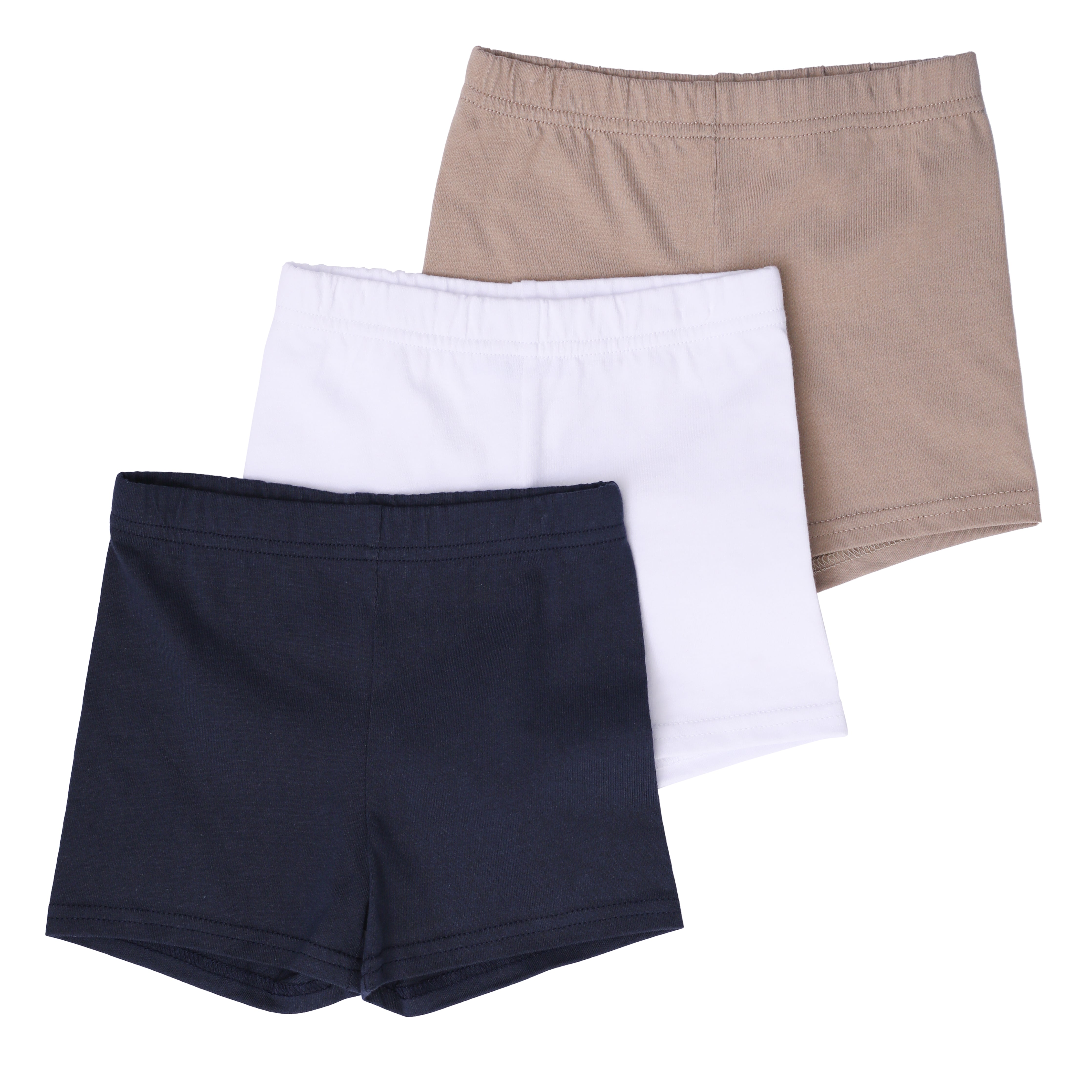 12-Pack Girls Bike Shorts - Cotton Cartwheel Shorts For Toddler Girls & Dance