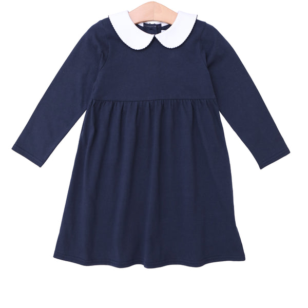 Claire Dress- Navy