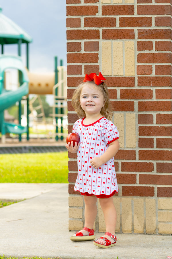 Apple Print Bloomer Set