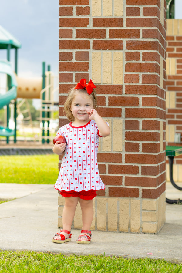 Apple Print Bloomer Set