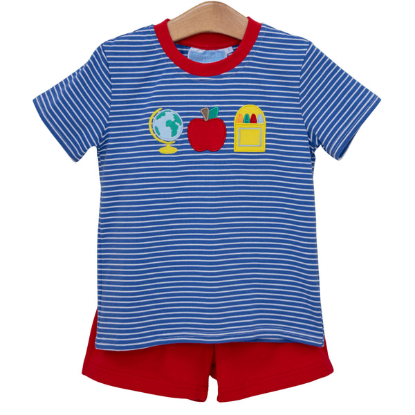 School Trio Short Set