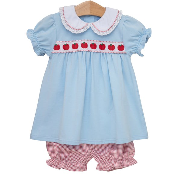 Apple Ribbon Bloomer Set
