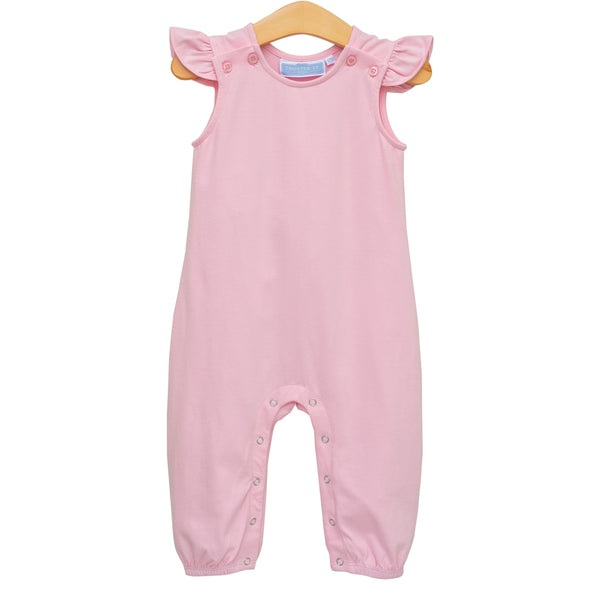 Caroline Romper- Light Pink