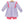 Olivia Bloomer Set- Lavender Stripe/Pink