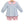 Katherine Bloomer Set- Light Blue Stripe/Light Pink