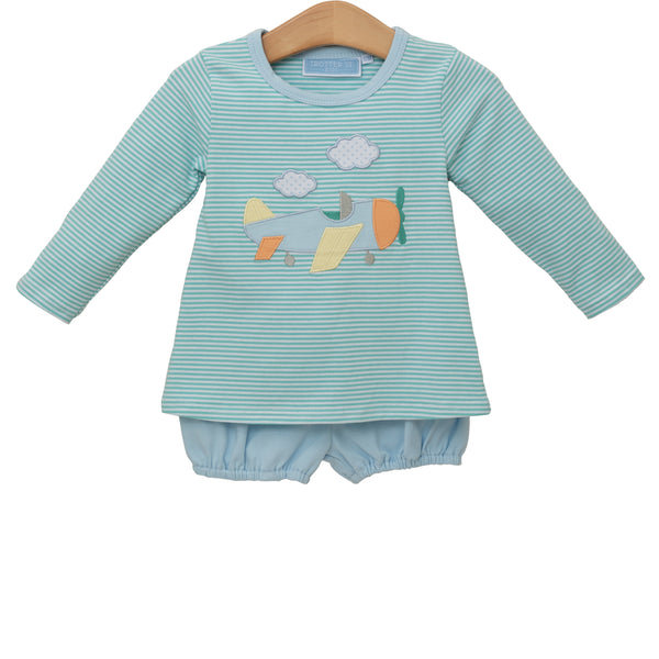 Airplane Bloomer Set