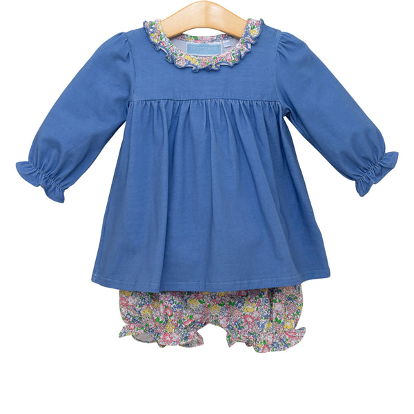 Floral Ruffle Bloomer Set