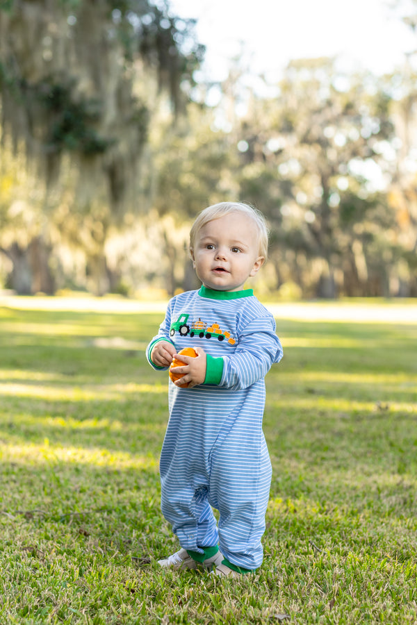 Tractor Trail Romper