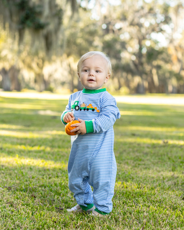 Tractor Trail Romper