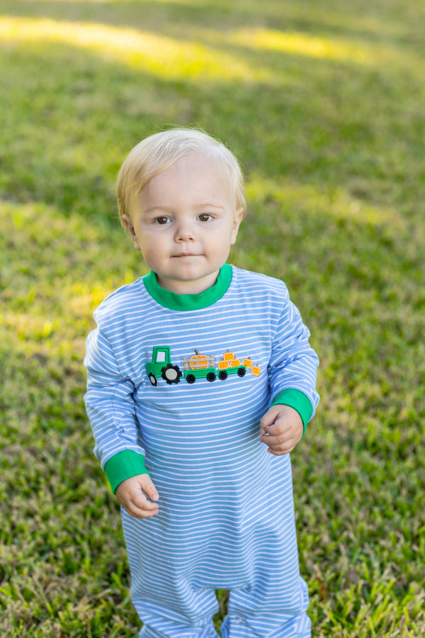 Tractor Trail Romper