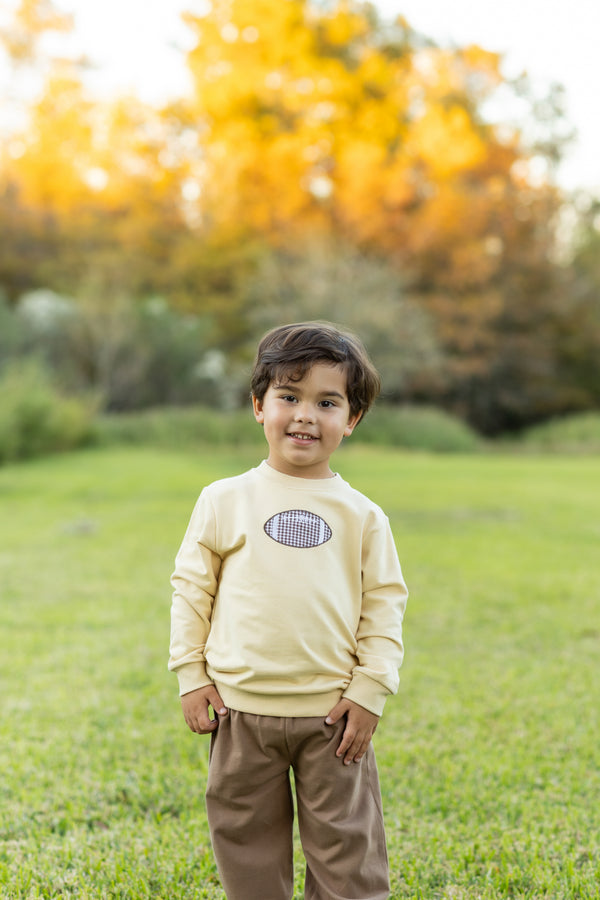 French Terry Pullover- Football