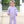 Abigail Romper- Lavender Stripe
