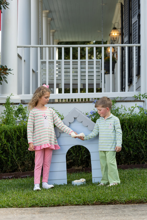 Puppy Ruffle Pant Set