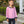 Reagan Pant Set- Pink Stripe/Navy
