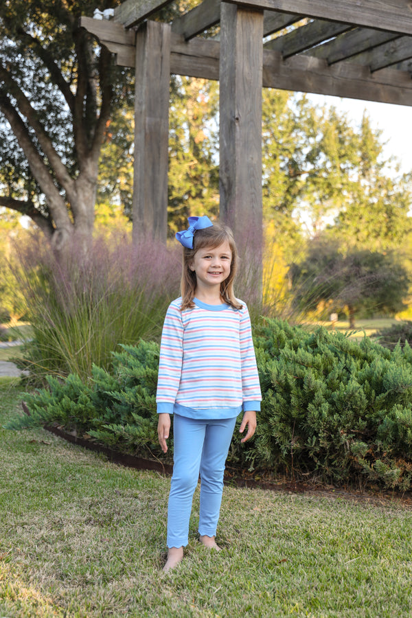 Reagan Pant Set- Hamptons Stripe