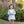 Olivia Bloomer Set- Hamptons Stripe