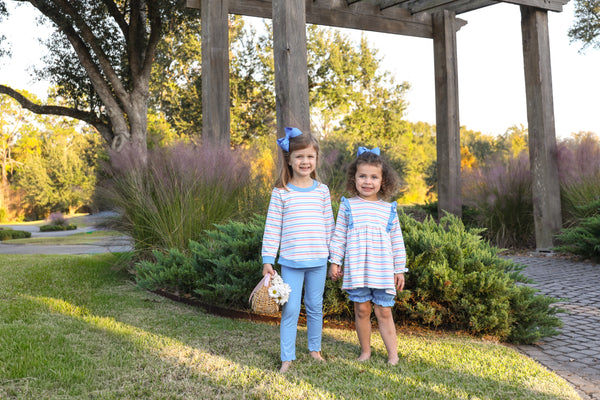 Reagan Pant Set- Hamptons Stripe