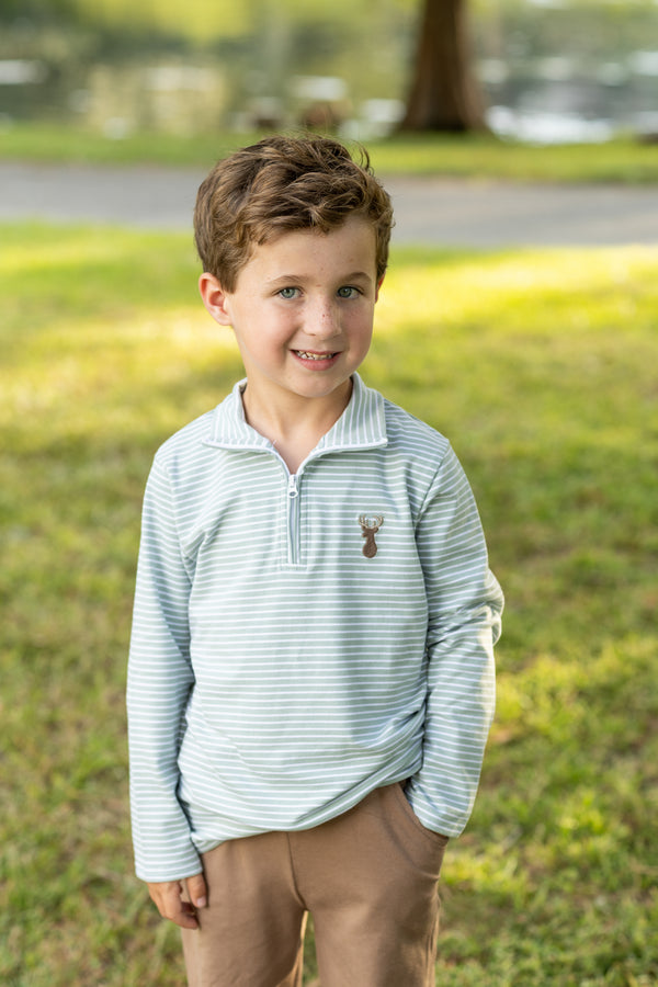 Deer 1/4 Zip Pullover