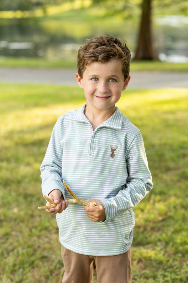 Deer 1/4 Zip Pullover