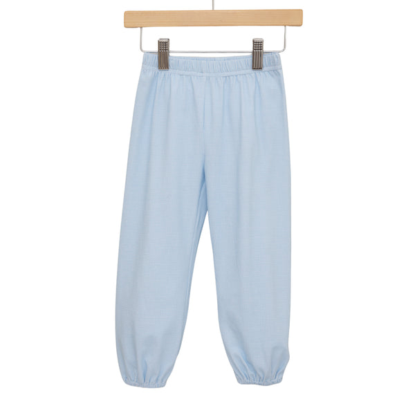Bloomer Pants- Light Blue Microgingham