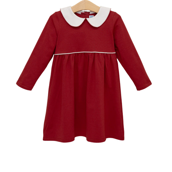 Claire Dress- Burgundy