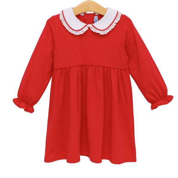 Eleanor Dress- Red