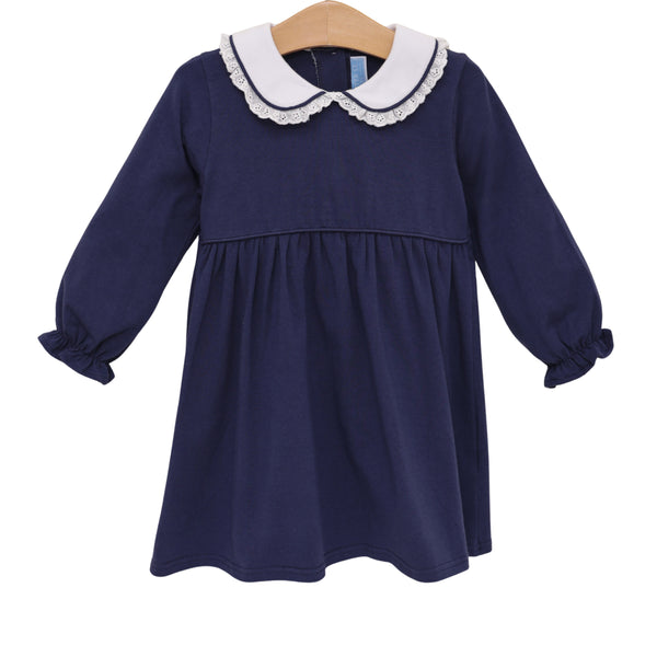 Eleanor Dress- Navy