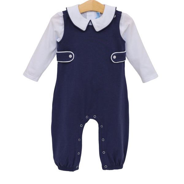 Elijah Jon Jon Set- Navy