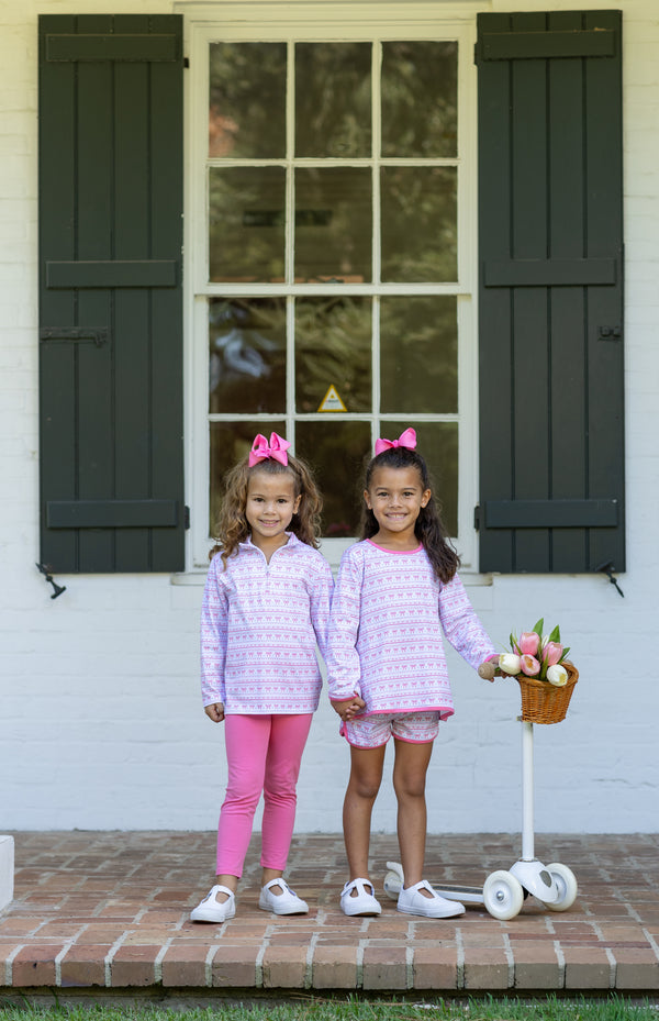 Sweetheart 1/4 Zip Pullover Set