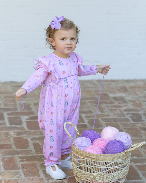 Fluffy Friends Romper